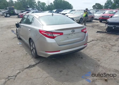 2012 Kia Optima Hybrid Ex из США, поврежденный, VIN KNAGM4AD4C5035396